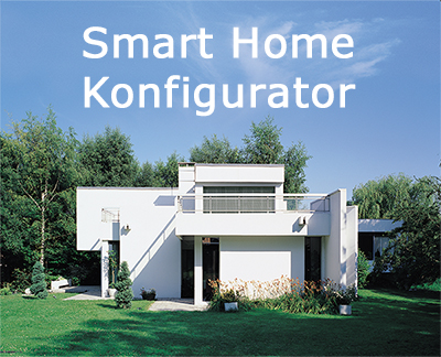 Somfy TaHoma Smart-Home-Steuerung an einem Haus